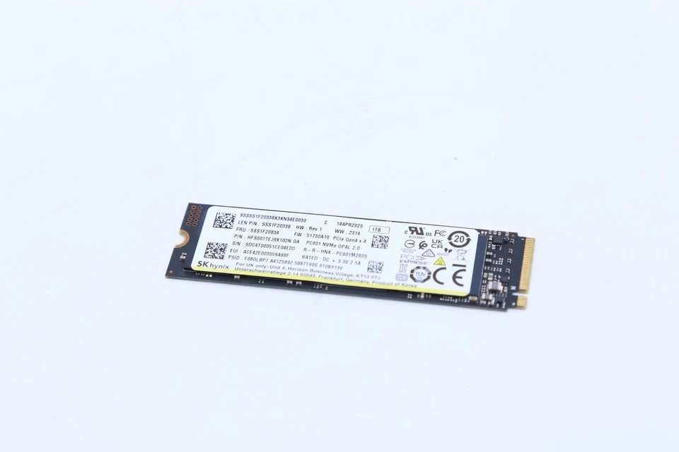 SK Hynix PC801 1TB M.2 2280 NVMe PCIe Gen4 x4 SSD | Blessing Computers