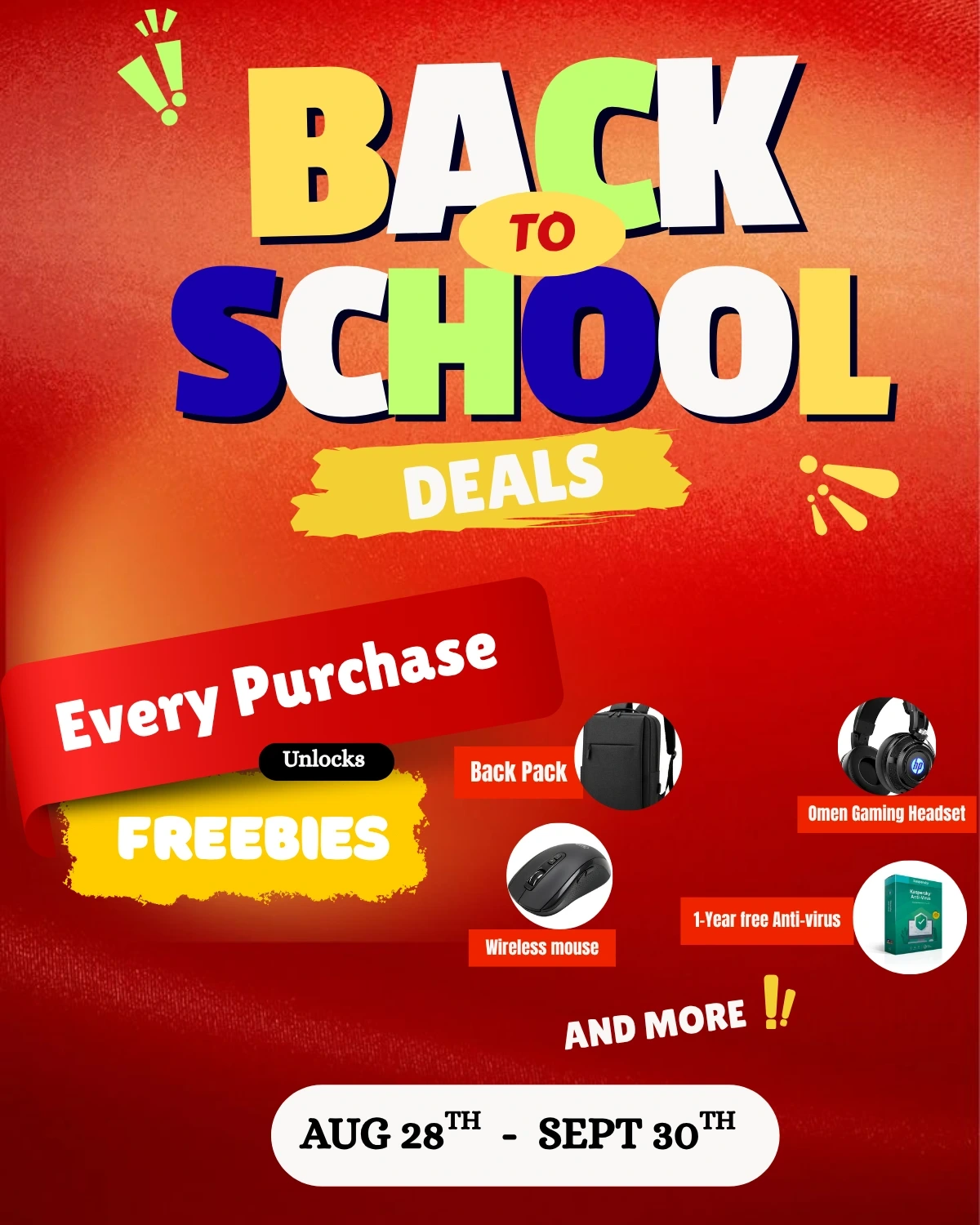 BACK 2 SCHOOL